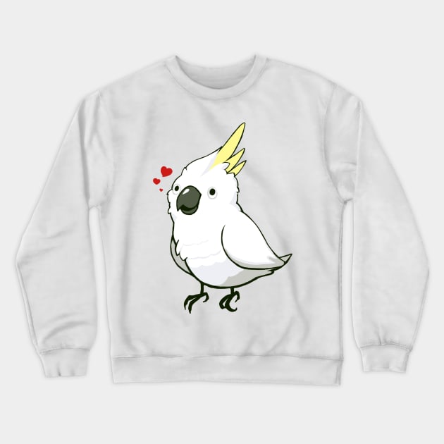 Cockatoo 1 Crewneck Sweatshirt by Shemii